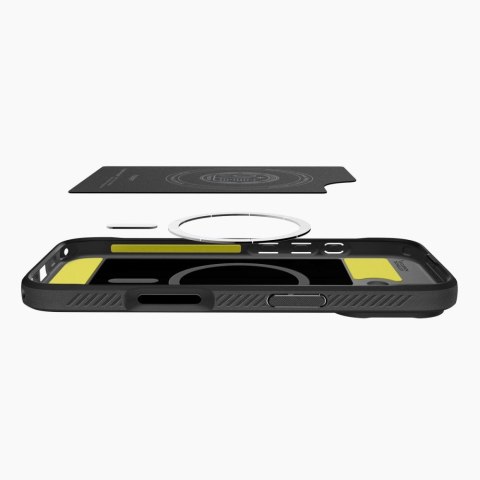 Etui Spigen Rugged Armor Mag MagSafe do iPhone 17 - czarny mat