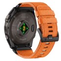 Pasek Tech-Protect Nylon Classic do Garmin Fenix 5X / 5X Plus / 6X / 6X Pro / 7X / 8 / 8 Pro / 9 / 9 Pro (47 mm) pomarańczowy