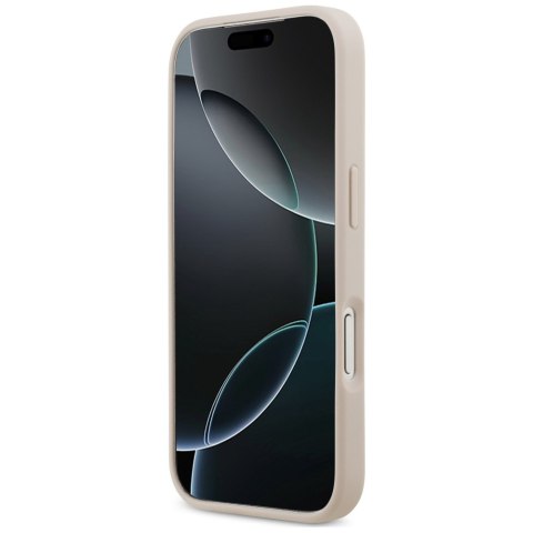 Etui Guess 4G Double Card Triangle do iPhone 18 Pro Max / 17 Pro Max różowy
