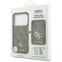 Etui Guess 4G z portfelem Magsafe do iPhone 18 Pro / 17 Pro brązowy