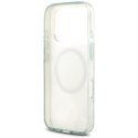 Etui Guess IML Flower & Tonal Circle MagSafe do iPhone 18 Pro Max / 17 Pro Max zielony