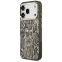 Etui Guess Python Pattern MagSafe do iPhone 18 Pro / 17 Pro brązowy