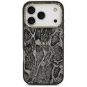 Etui Guess Python Pattern MagSafe do iPhone 18 Pro / 17 Pro czarny