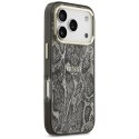 Etui Guess Python Pattern MagSafe do iPhone 18 Pro / 17 Pro czarny
