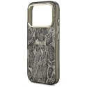 Etui Guess Python Pattern MagSafe do iPhone 18 Pro / 17 Pro czarny