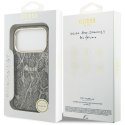 Etui Guess Python Pattern MagSafe do iPhone 18 Pro / 17 Pro czarny