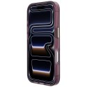 Etui Karl Lagerfeld Peekaboo Logo MagSafe do iPhone 18 Pro / 17 Pro burgundowy