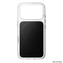 NOMAD Clear Leather Case - etui do iPhone 18 Pro / 17 Pro kompatybilne z MagSafe, skóra Horween (black)