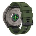 Tech-Protect IconBand Pro Garmin Fenix 5X / 5X Plus / 6X / 6X Pro / 7X / 8 / 8 Pro / 9 / 9 Pro (51mm) zielono-czarny