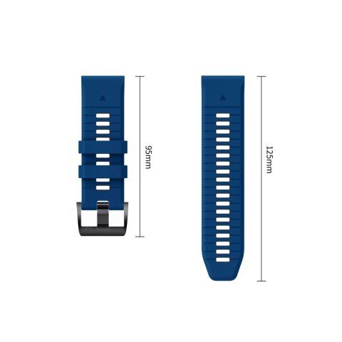 Tech-Protect IconBand Pro Garmin Fenix 5X / 5X Plus / 6X / 6X Pro / 7X / 8 / 8 Pro / 9 / 9 Pro (51mm) granatowo-czarny