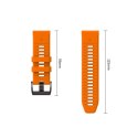 Tech-Protect IconBand Pro Garmin Fenix 5X / 5X Plus / 6X / 6X Pro / 7X / 8 / 8 Pro / 9 / 9 Pro (51mm) pomarańczowo-czarny