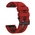 Tech-Protect IconBand Pro Garmin Fenix 5X / 5X Plus / 6X / 6X Pro / 7X / 8 / 8 Pro / 9 / 9 Pro (51mm) czerwono-czarny