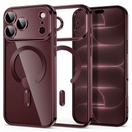 Tech-Protect MagFlex MagSafe iPhone 17 Pro Max / 18 Pro Max błyszczący bordowy