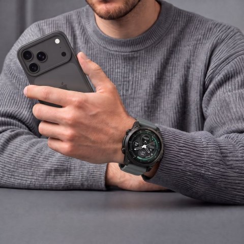 Tech-Protect Motion Garmin Fenix 5X / 5X Plus / 6X / 6X Pro / 7X / 8 / 8 Pro / 9 / 9 Pro (47mm) szary sztormowy