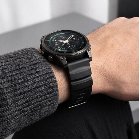 Tech-Protect Motion Garmin Fenix 5X / 5X Plus / 6X / 6X Pro / 7X / 8 / 8 Pro / 9 / 9 Pro (51mm) czarny