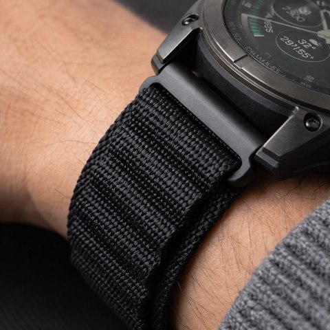 Tech-Protect Nylon Pro Garmin Fenix 5X / 5X Plus / 6X / 6X Pro / 7X / 8 / 8 Pro / 9 / 9 Pro (47mm) czarny