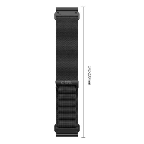 Tech-Protect Nylon Pro Garmin Fenix 5X / 5X Plus / 6X / 6X Pro / 7X / 8 / 8 Pro / 9 / 9 Pro (51mm) czarny