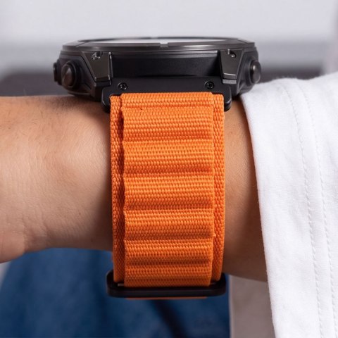 Tech-Protect Nylon Pro Garmin Fenix 5X / 5X Plus / 6X / 6X Pro / 7X / 8 / 8 Pro / 9 / 9 Pro (51mm) pomarańczowy