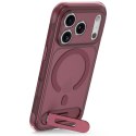 Decoded AntiMicrobial Hybrid Stand Backcover - etui do iPhone 18 Pro Max / 17 Pro Max kompatybilne z MagSafe (rose quartz)