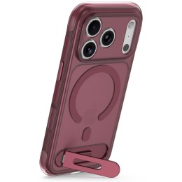 Decoded AntiMicrobial Hybrid Stand Backcover - etui do iPhone 18 Pro Max / 17 Pro Max kompatybilne z MagSafe (rose quartz)