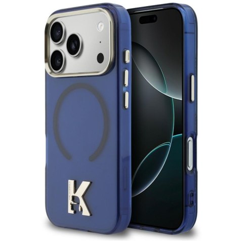 Etui Karl Lagerfeld IML K Head do iPhone 18 Pro / 17 Pro niebieski