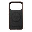 Nomad traditional leather case - etui do iphone 18 pro / 17 pro kompatybilne z magsafe, skóra horween (rustic brown)