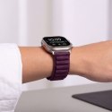 Pasek Tech-protect Nylon PRO Apple WATCH 8 / 9 / 10 / 11 / 12 / SE / ULTRA (44 / 45 / 46 / 49 MM) Deep Burgundy