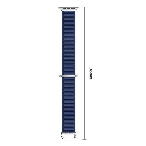 Pasek Tech-protect Nylon PRO Apple WATCH 8 / 9 / 10 / 11 / 12 / SE / ULTRA (44 / 45 / 46 / 49 MM) Navy Blue