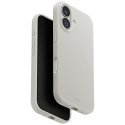 Etui Uniq Lino do iPhone 17 Magclick Charging jasno szary