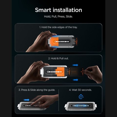 Szkło Prywatyzujące Spigen Glas.tr Ez FIT PRO AC Galaxy Z FOLD 7 / 8 ULTRA Privacy