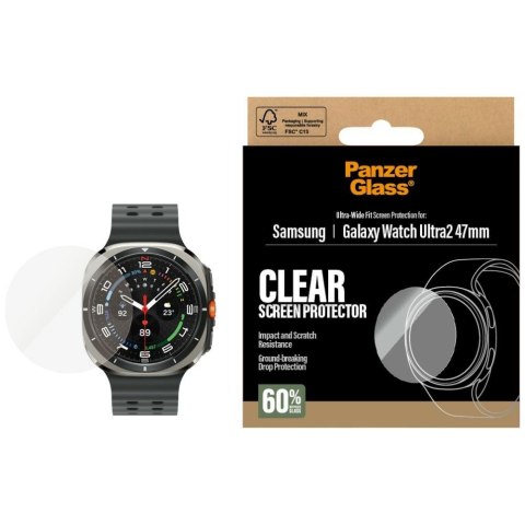 Szkło hartowane PanzerGlass Screen Protector do Samsung Galaxy Watch Ultra2 47mm