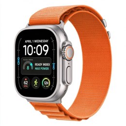Pasek Tech-protect Nylon PRO Apple WATCH 8 / 9 / 10 / 11 / 12 / SE / ULTRA (44 / 45 / 46 / 49 MM) Orange