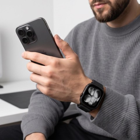Pasek Tech-protect Nylonloop Apple WATCH 8 / 9 / 10 / 11 / 12 / SE / ULTRA (44 / 45 / 46 / 49 MM) Black