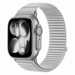 Pasek Tech-protect Nylonloop Apple WATCH 8 / 9 / 10 / 11 / 12 / SE / ULTRA (44 / 45 / 46 / 49 MM) Light Grey