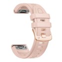 Pasek Tech-protect Silicone Garmin Fenix 5S / 5S PLUS / 6S / 6S PRO / 7S / 8 / 9 / 9 PRO (43 MM) Powder Pink