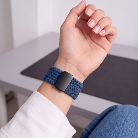 Tech-Protect Nylonmag pasek do Apple Watch 8 / 9 / 10 / 11 / SE / Ultra (44 / 45 / 46 / 49 mm) montego blue