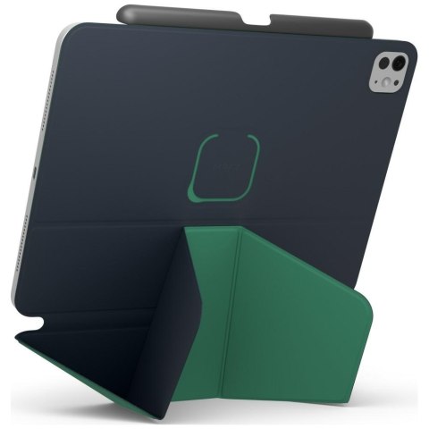 Etui Moft Dynamic folio do iPad 11" A16 11 gen. (2025)/ iPad 10.9" 10 gen. (2022) granatowo zielony