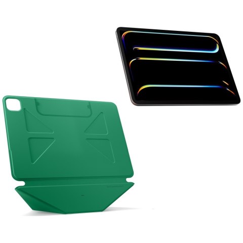 Etui Moft Dynamic folio do iPad 11" A16 11 gen. (2025)/ iPad 10.9" 10 gen. (2022) granatowo zielony