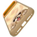 Etui Nimmy Big Eyed Lying Teddy Poodle MagSafe do iPhone 18 Pro / 17 Pro brązowy