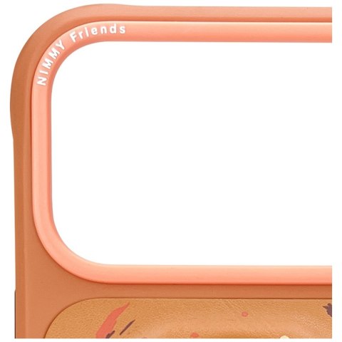 Etui Nimmy Jeleń MagSafe do iPhone 18 Pro / 17 Pro pomarańczowy