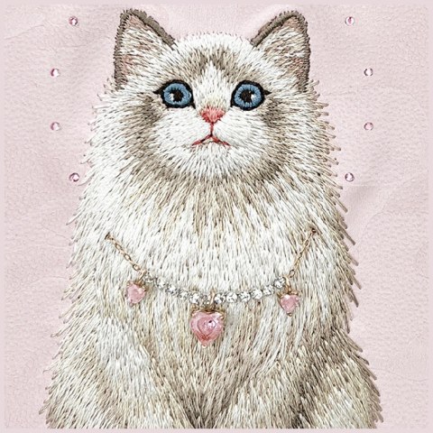 Etui Nimmy Lucky Fashion Cat MagSafe do iPhone 18 Pro Max / 17 Pro Max różowy