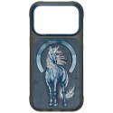 Etui Nimmy Magnetic Fantasy Animal MagSafe do iPhone 18 Pro / 17 Pro niebieski
