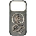 Etui Nimmy Magnetic Fantasy Animal MagSafe do iPhone 18 Pro Max / 17 Pro Max szary