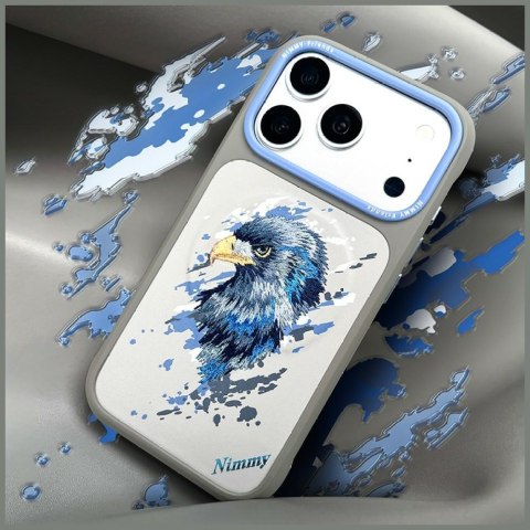 Etui Nimmy Orzeł MagSafe do iPhone 18 Pro Max / 17 Pro Max szary