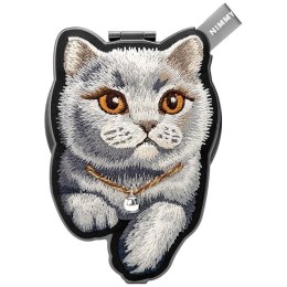 Magnetyczna zawieszka Nimmy Denim Fashion British Shorthair Cat czarny