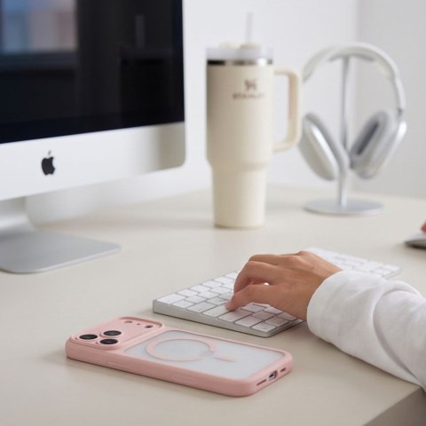 Etui Tech-Protect Magpeak Magsafe Cc Iphone 17 Pro / 18 Pro Matte Pink