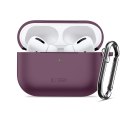 Etui Tech-Protect Silicone Hook Apple Airpods Pro 3 Burgundy