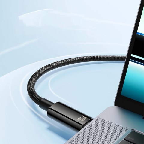 Kabel Baseus CAWJ040101 USB-C - USB-C 240W 480Mb/s 2m - czarno-szary