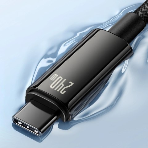 Kabel Baseus CAWJ040101 USB-C - USB-C 240W 480Mb/s 2m - czarno-szary