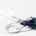 Kabel Baseus Superior Series USB-A - USB-C / Lightning / micro USB 3.5A 1m - biały